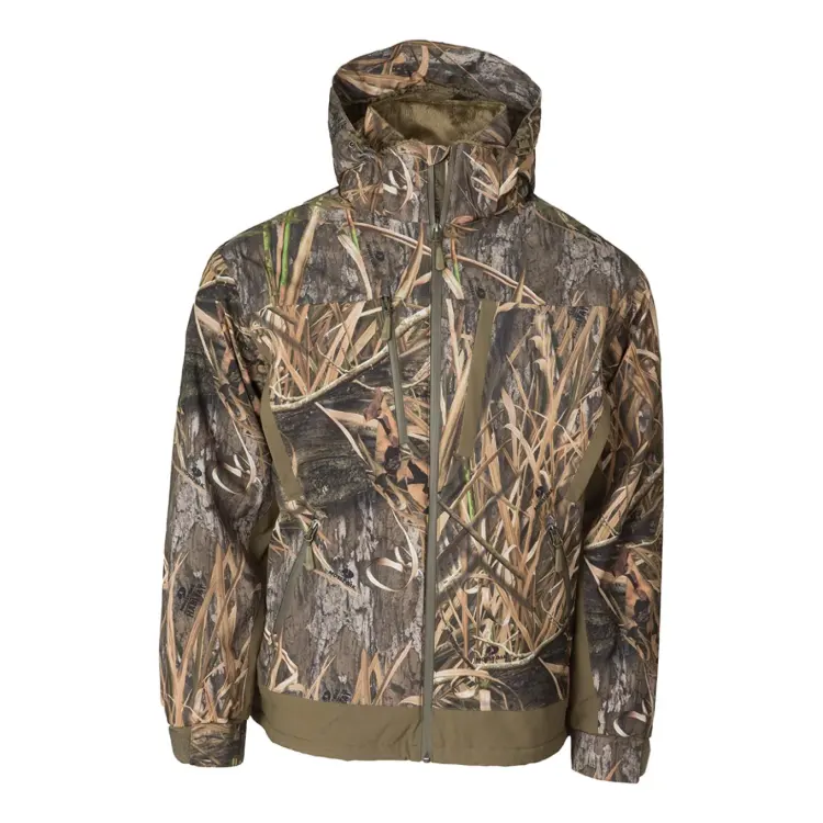 Waterfowl Hunting Rain jacket with Multiple Pockets