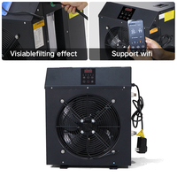 Refroidisseur d'eau portable FM Factory 1HP au design moderne avec filtre pour la récupération sportive et l'utilisation en villa, écologique