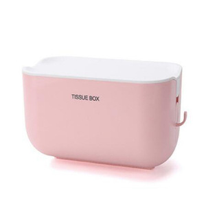 Boîte à mouchoirs rectangulaire Guo Lin, multifonctionnelle, à fixer au mur, pour salle de bain, cuisine, salon - Product Image 5