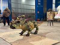 Statue de dinosaure robot animatronique intelligente de nouvelle conception 2026 pour le plaisir