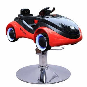 Silla de Peluquería Infantil con Diseño de Auto para Niños - Product Image 3