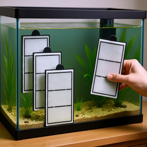 Tela de repuesto para filtro de acuario para filtros MN-200 MN-280, 8 piezas, 2.5-3.5 galones - Product Image 2