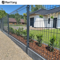 Clôture en métal 3D, sécurité extérieure, autoroute, maison, jardin, ferme, acier galvanisé recouvert de PVC, grillage soudé incurvé, panneaux de clôture 3D