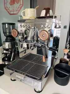 Machine à expresso semi-automatique avec fonction de pré-infusion, adaptée à un usage domestique et commercial, design compact - Product Image 5