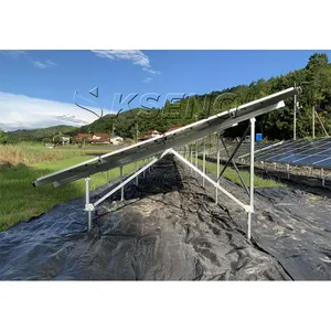 Kseng Système de montage solaire au sol en gros Raquette de panneau solaire Système de montage solaire au sol