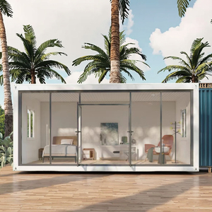 Portátil Modular Living Tiny Mobile Home Prefab Desmontable Container House Dormitorio <span class=keywords><strong>de</strong></span> alta calidad <span class=keywords><strong>con</strong></span> baño e inodoro - Product Image 1