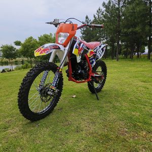 Hot Selling Motocross Adult <b>Gasoline</b> Dirt Bike Pit 4-Stroke 200-400CC 61-80km/h Front Back Disc Brakes Chain Drive Motorcycle - Product Image 5