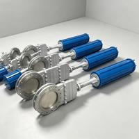 Vanne à opercule en acier inoxydable de qualité supérieure avec volant pour usage minier