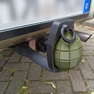 Barra de remolque Universal de 55MM, tapa de <span class=keywords><strong>Granada</strong></span>, cubierta de <span class=keywords><strong>Granada</strong></span> de remolque, tapa de barra de remolque, enganche de remolque, protección de <span class=keywords><strong>Granada</strong></span>, accesorios para automóviles - Product Image 4