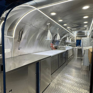 フルキッチン搭載 移動式キッチン フードトラック BBQ フードキャラバン トラック 総合的な厨房設備付き - Product Image 6