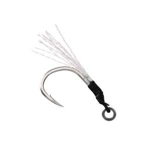 ALLBLUE Metal Jigging Fishing Lure Tail Assist Hook With Solid Ring