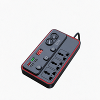 Araç Şarj Cihazı İnvertör 60W12V24V - 110V220V İnvertör Araç Telefon Şarj Cihazı PD30W QC3.0 Hızlı Şarj