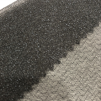 Entoilage thermocollant Gum Stay pour tricot circulaire, double point, 100% polyester, adhésif hydrosoluble, extensible pour vêtements
