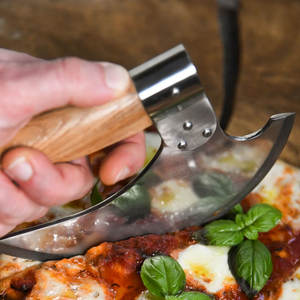 Hache à pizza en acier inoxydable sur mesure pour accessoires de cuisine Prix de gros Meilleur fournisseur Hache à pizza - Product Image 6