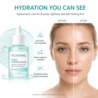 Sérum Visage Hydratant et Repulpant Éclatant à l'Acide Hyaluronique et au PDRN en Capsules pour une Peau de Verre 1000