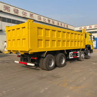 Camion benne basculante Sinotruk HOWO remis à neuf 8X4 371HP 12 pneus
