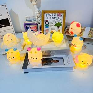 Dessin animé créatif LED veilleuse en gros promotionnel écologique jouet en plastique cadeau pour les filles et les étals de marché de nuit - Product Image 3