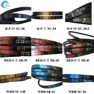 Courroie en caoutchouc pour moissonneuse-batteuse Dc70 60 68g Sc56 <span class=keywords><strong>Bando</strong></span> - Product Image 2