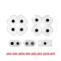 Coussinets en caoutchouc NSLikey pour manette PS4, boutons conducteurs L1 R1 L2 R2