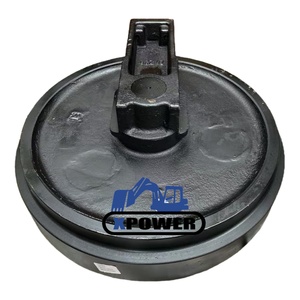 Nouvel roulement d'entraînement robuste noir XPower pour excavatrice DX225 DX225LC, pièce de train de roulement avant 201-00588 avec garantie de 6 mois - Product Image 1