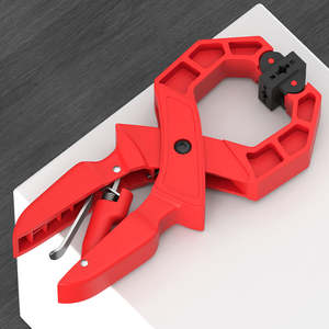 Abrazaderas de resorte ajustables de grado industrial de 8 pulgadas (200 mm) con diseño de liberación rápida para bricolaje, herramienta de carpintería con palanca de sujeción de trinquete - Product Image 5