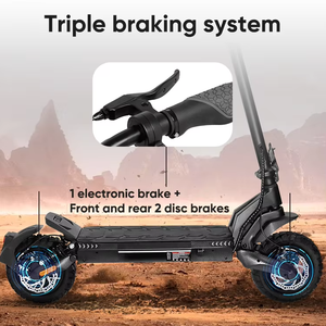 Nuevo Scooter Eléctrico con Batería de Litio de 11 Pulgadas, Ligero, Plegable, Impermeable, Capacidad de 150 kg, Carga Rápida, Velocidad de 31-40 km/h - Product Image 3