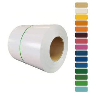 0.45mm RAL 3024 dày <span class=keywords><strong>ppgi</strong></span> <span class=keywords><strong>ppgi</strong></span> mã màu trắng 9016 thép mạ kẽm - Product Image 5