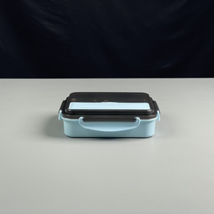 Colorful Insulated Plastic SUS304 Stainless Steel Lunch Box with 5 Compartments, Leak-Proof & Thermal Food Container - Product Image 6