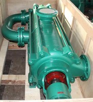Pompa Sentrifugal Multistage Besi Cor Jarak Jauh Industri Tipe Horizontal Pompa Umpan Boiler Set Tekanan Air Baru