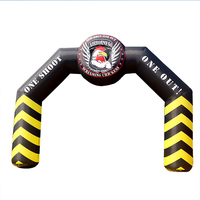 Arche de course de marathon gonflable pour événements de course Impression de logo personnalisée