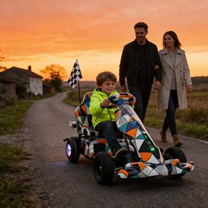 Kart à pédales électrique <span class=keywords><strong>de</strong></span> <span class=keywords><strong>course</strong></span> puissant, fabriqué en usine, à prix abordable, pour la compétition en karting en club - Product Image 1