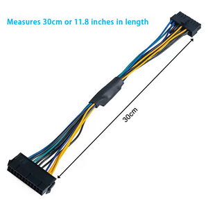 Câble adaptateur d'alimentation ATX 24 broches vers 18 broches pour cartes mères <span class=keywords><strong>HP</strong></span> Z230/Z420/Z620 12 pouces/30 cm 1007-18AWG - Product Image 6