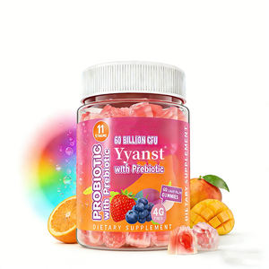 Gomitas de Alta Calidad con Prebióticos y Probióticos para Energía, Apoyo Digestivo, Limpieza y Desintoxicación - Product Image 1