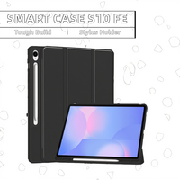 Pour Samsung pour Galaxy Tab S10 FE Plus 13.1 pouces Smart Case avec fente pour stylet Protection complète Housse en plastique TPU