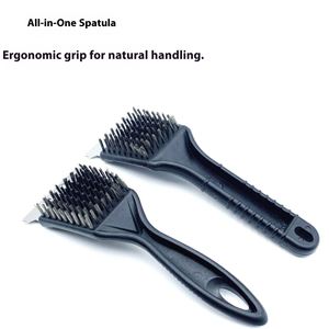 Brosse de nettoyage multifonctionnelle en acier inoxydable pour barbecue, brosse à grillades pour un nettoyage facile, vente en gros pour fabricants transfrontaliers - Product Image 5