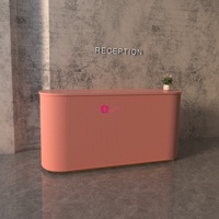 Yicheng Beauty - Bureau d'accueil commercial moderne personnalisable, petit format, grande capacité de rangement, prix abordable