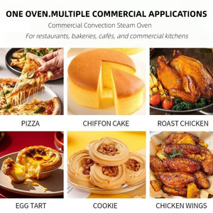 Four Mixte Professionnel Autonome 10 Niveaux Électrique Grande Capacité Tactile Autonettoyant pour Hôtels et Boulangeries - Product Image 3