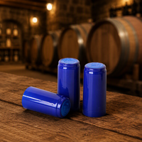 Capsules thermorétractables en PVC écologiques à prix avantageux, plusieurs couleurs, pour la fermeture des bouteilles de vin