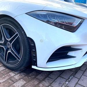 Mercedes-Benz CLS-Class Front Bumper Air Intake Fan Blade Carbon Fiber Texture ABS Modification 2018-2021 - Product Image 2