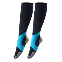 Chaussettes de compression personnalisées, chaussettes de sport respirantes, anti-humidité, avec soutien de la voûte plantaire et semelle amortie, pour la randonnée, athlétiques, unisexes