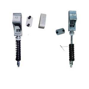 Combinaison d'extrémité de câble en acier Schindler Pv30 M12 pour ascenseur de chantier - Product Image 3