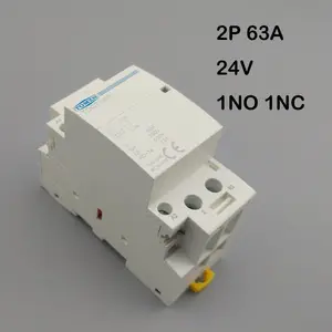 Bộ Tiếp Xúc Mô Đun AC Gia Dụng TOCT1 2P 63A Ac 24V 50/60HZ 1NO 1NC Din Rail