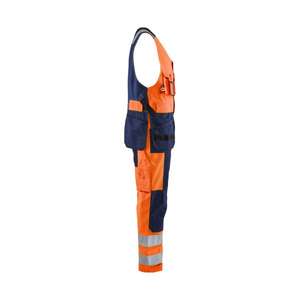 BLAKLADER - 265318045389D104 Overol sin mangas Hi-Vis Naranja/Azul marino-EAN 7330509353240 ROPA DE TRABAJO DE LA HI-VIS - Product Image 4