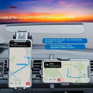 Ajustable 360° °   Soporte Giratorio para Teléfono Móvil para <span class=keywords><strong>el</strong></span> Tablero del Automóvil, Marco de ABS con - Product Image 3