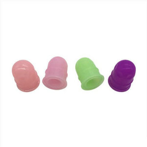 กระปุกซิลิโคนสำหรับนวดเด็กทารกและเด็กเล็ก อุปกรณ์ขูดผิวแบบใช้มือ ชุดสีสันสดใส ขนาด 1 2 3 4 - Product Image 1