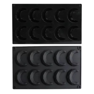 แม่พิมพ์ซิลิโคนรูปทรงเพชร 3 มิติ 10 ช่อง สำหรับทำมูสเค้ก สบู่ ขนมหวาน ฉลองอีดมูบารัค รอมฎอน - Product Image 2