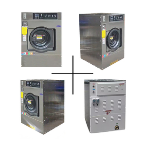 Lavadora-Extractora Comercial de <span class=keywords><strong>Autoservicio</strong></span> OKAIYOU, Operada con Monedas, Vapor Eléctrico, Acero Inoxidable, Botones/Pantalla Táctil - Product Image 2