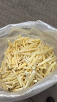 Frites surgelées en spirale non croustillantes, texture ferme, collation végétale surgelée pour la restauration