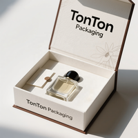 Boîte à parfum personnalisée pour flacons de parfum et échantillons d'essai avec emballage de boîte cadeau de luxe