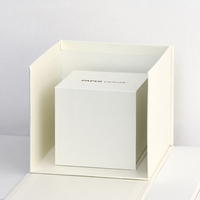 Boîte à gâteau en carton rigide pliable de luxe personnalisée, avec gaufrage, doublure en éponge, pelliculage mat, papier couché, logo, emballage pour boulangerie, sushi